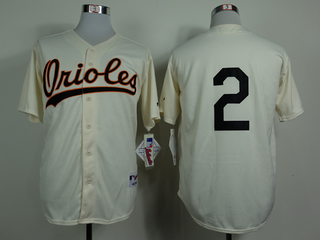 Men Baltimore Orioles #2 No name Gream 1954 MLB Jerseys->->MLB Jersey